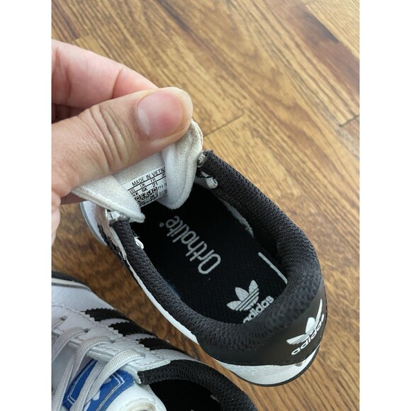 Adidas Samoa I Toddler OG Cloud White-Core Black Size 5.5 Sneakers Ortholite - Picture 11 of 16